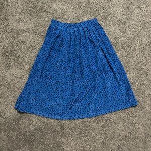 Blue handmade Skirt